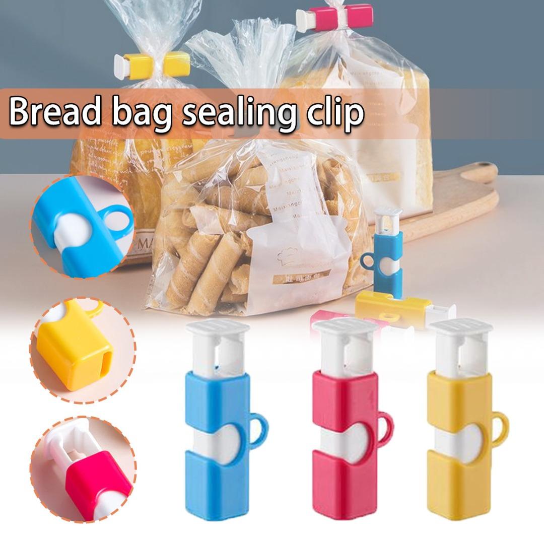 

PDTO 3 шт., уплотнительные зажимы для пакетов для чипсов, пакеты для закусок, сохраняющие свежесть, пружинный герметик