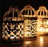 Bird Cage Decoration European Classic Romantic Candle Holders Wedding Hollow Candlestick Home