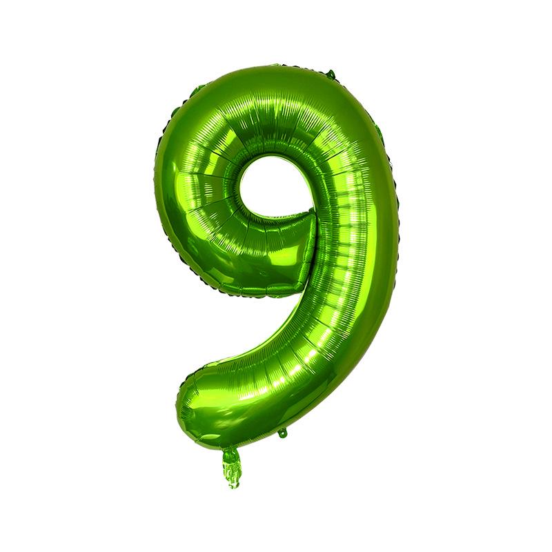 Globos de Aluminio con Número de 40 Pulgadas (EE. UU.) - Decoración de Fiesta