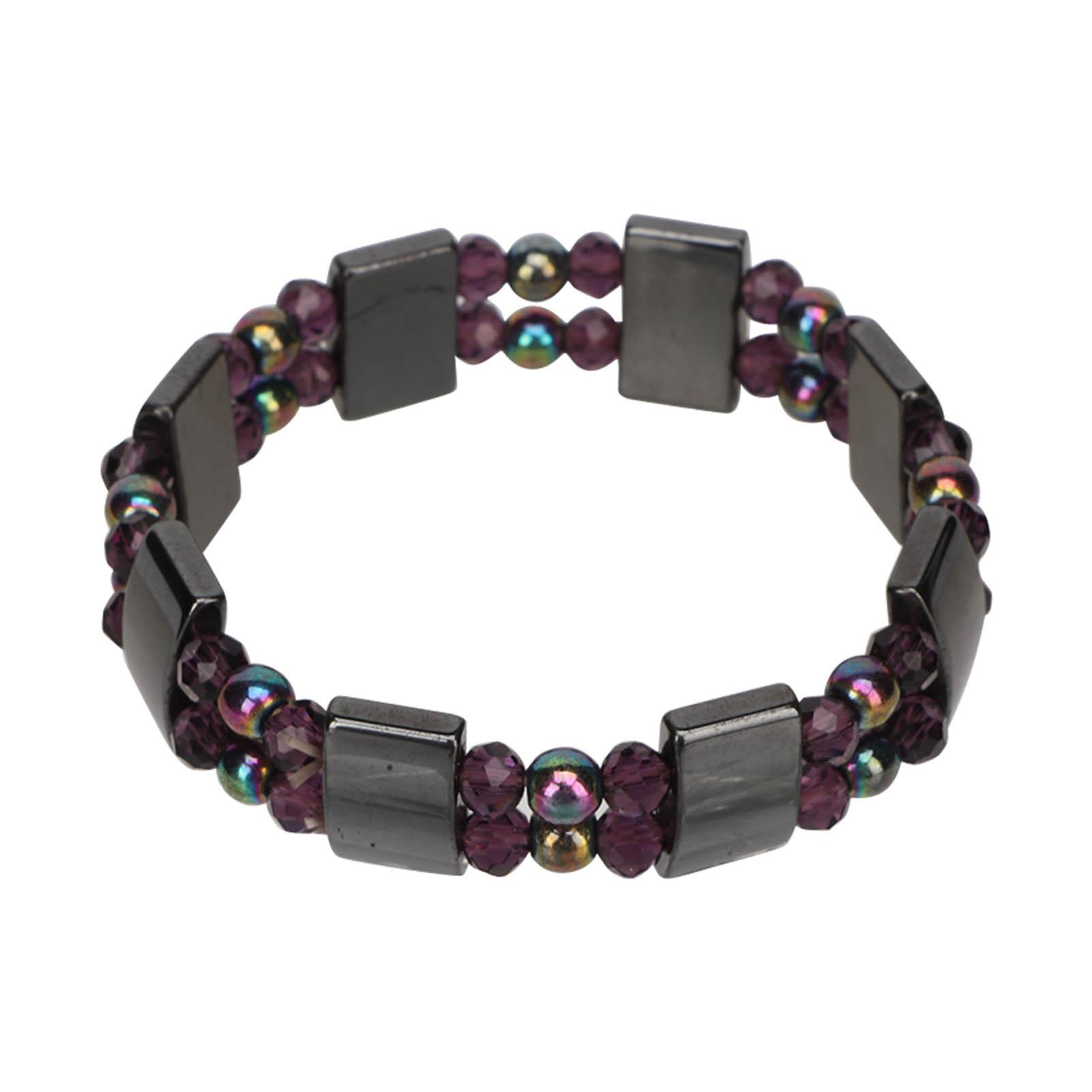 

Magnet Bracelet Fashionable Multicolor Bead Joint Soreness Relief Slimming Magnetic Bracelet for Men Women