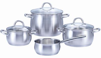 SSW Lollo Rosso 7-Piece Stainless Steel Cookware Set
