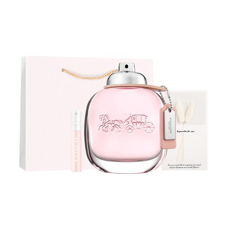 COACH perfume set New York Women s Gift Box New York Women s Eau de Toilette/Misty Rose/Ladies Eau de Toilette with the same name Eau de 90ml+2ml коричневый