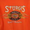 HARLEY DAVIDSON Short sleeve T-shirt XL Orange Men's Used