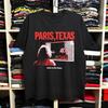 Paříž Texas Stárnoucí tričko Černá M