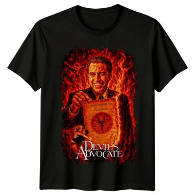 The Devil's Advocate (1997) Movie Poster Inspired T-Shirt Retro 80s Tee
