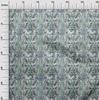 oneOone Cotton Flex Dusty Teal Green Fabric Batik Sewing Craft Projects Fabric Prints By Yard 40 Inch
