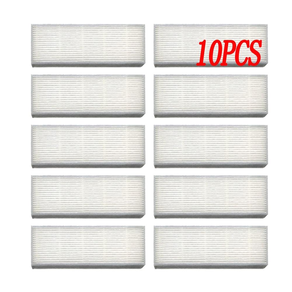 HEPA Air Filter Mop Cloth Main Roller Side Brush for Conga 1290 1390 Robot Vacuum Cleaner Replacement  Spare Accessories Parts