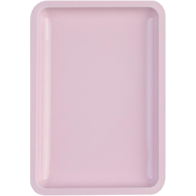 Nail Technician's Essential Stainless Steel Storage Organizer Tray Stylish and Sturdy Dental Tray False Nails Dish Tools