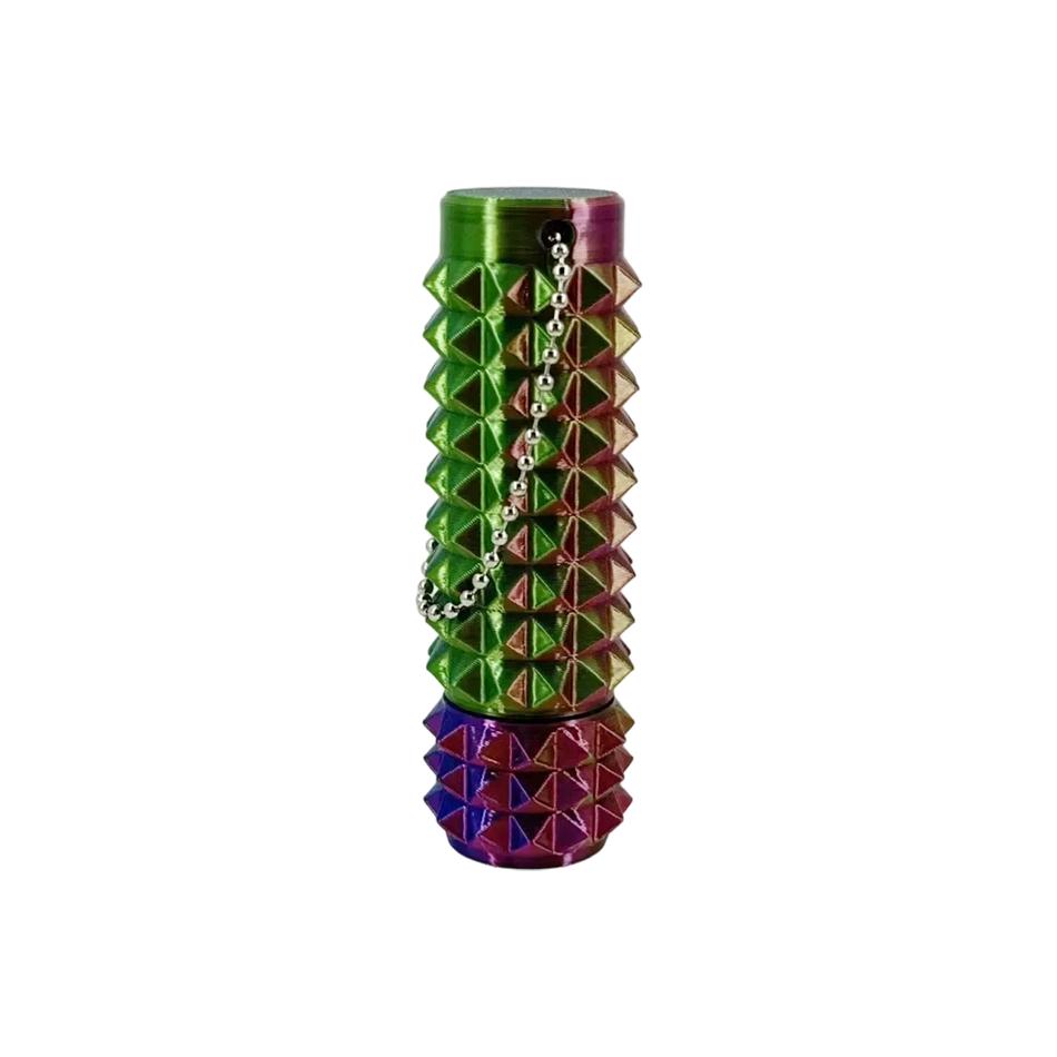 Stress reduzieren Schmerz quetschen Stim Fidget Spielzeug Stressroller Stacheliger Fidget Tragbarer Schlüsselanhänger Für Angst Sensorisches Spielzeug Neuheit Für Freun