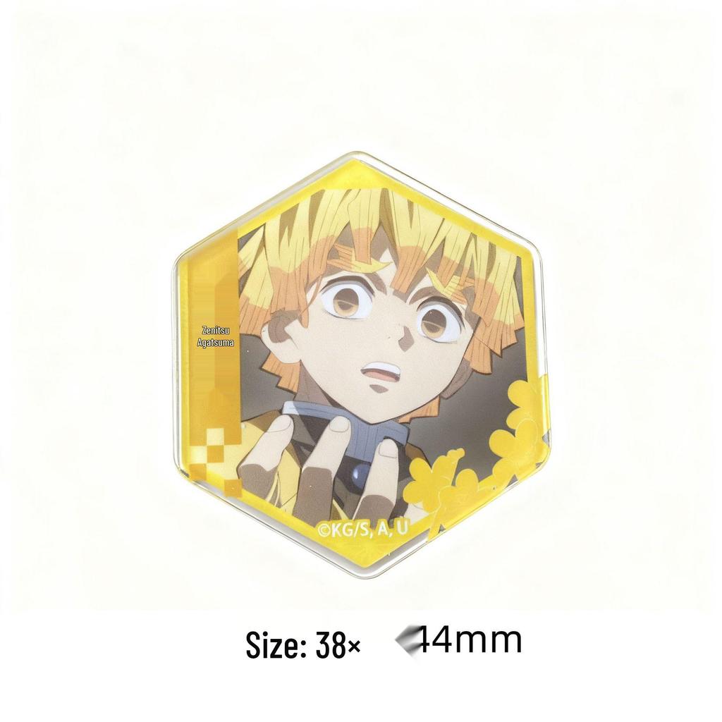 Magnes Demon Slayer: Nezuko & Tanjiro Kreatywna Naklejka Dekoracyjna Anime