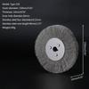 Wire Brush 150mmStainless Steel Wire Wheel Brush BenchGrinder Abrasive Tools for Appearance and Cleaning/ Polishing