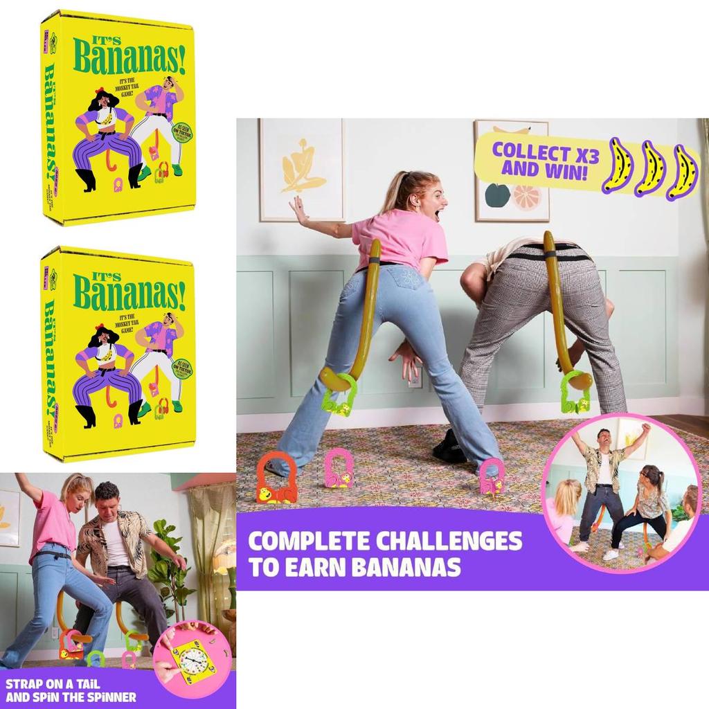 Il Gioco di Famiglia Coda di Scimmia con Materiale Plastico per Interazione Genitore-Figlio e Tempo Libero al Coperto