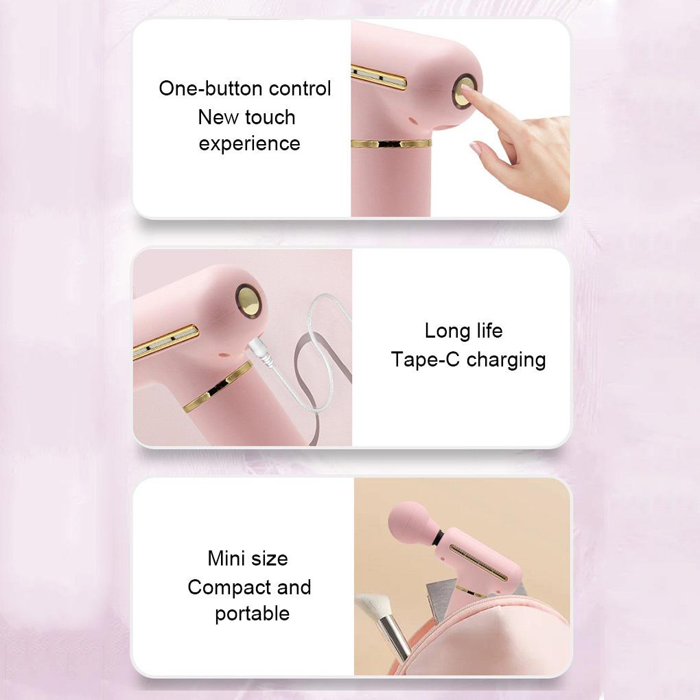 Electric Fascia Massager Fitness Rechargeable Muscle Massage Adjustable Portable Deep Back Neck Shoulder Relaxation