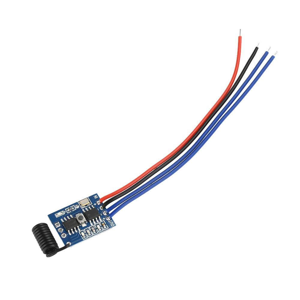 DC3-12V Miniature Wireless Remote Control Forward And Reverse Pwm Speed Control Module Dc Brushed Motor Motor Drive Module