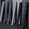 Gray Waterproof Self-Adhesive Wallpaper for Bedroom, Living Room, Dorm, or Shop Decor.