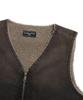 Niceghostclub Cotton Washed Vest_Brown(Ng2Dfub990A)