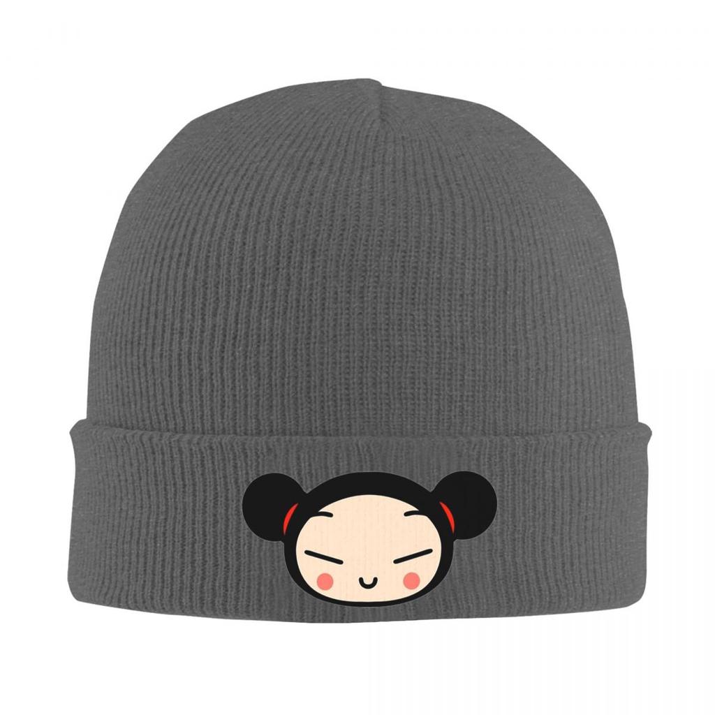 Cartoon Pucca () Warm Knitted Cap Winter Knit Bonnet Hat Skullies Beanies Hip Hop Caps for Unisex
