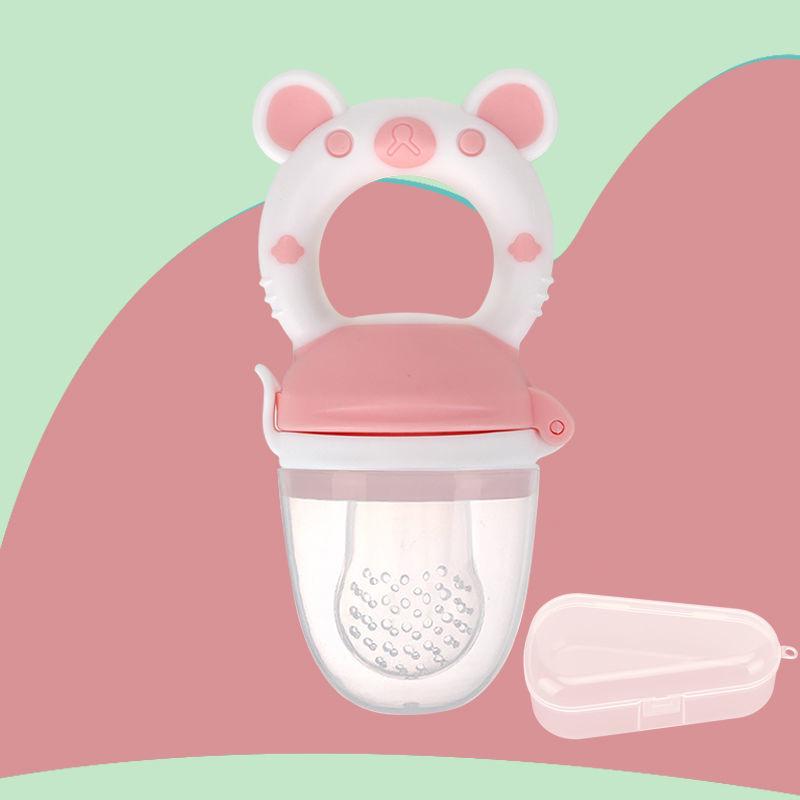 Silicone Teething Stick: Baby Fruit & Veggie Feeder