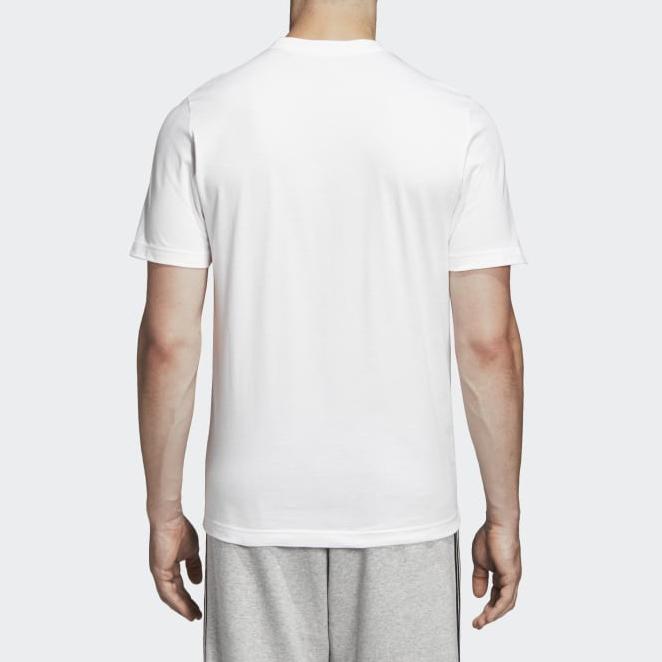New Adidas Essentials T Shirts Men White DQ3056