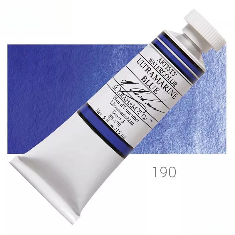 15ml / Tube American Watercolor Pigments Artist's Painting Art Supplies Hand-drawn Illustrations Creative Travel Water Color