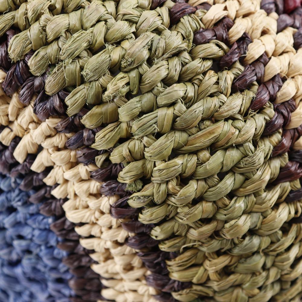 BALENCIAGA Basket bag Tote Bag Raffia/leather Women Used