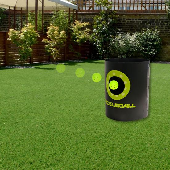 Foldable Outdoor Pickleball Game Portable Team-Based Plastic Pickleball Bucket for Back Yard Beach Park Play
