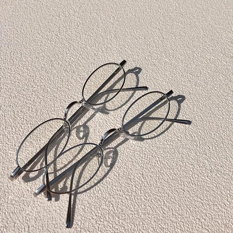 Vintage Rimless Finished Myopia Glasses Men Women Ultralight Resin Nearsighted Eyeglasses Diopters 0 To -4.0 Lentes Mujer