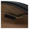 Gucci GG Marmont distressed Marmont gold logo quilted leather shoulder crossbody bag chest bag waist bag women's black