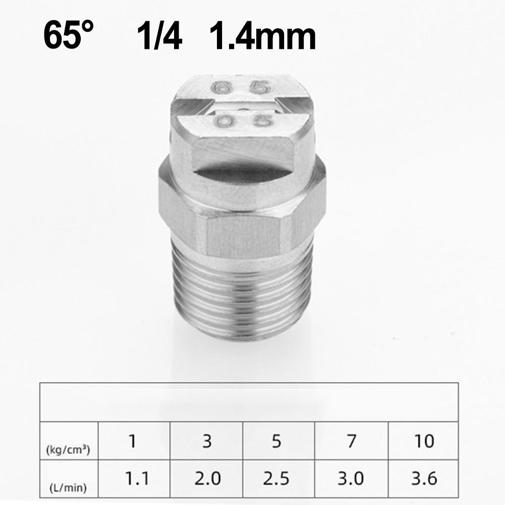 Sprinkler Nozzle Stainless Steel Type 65 Degree Washer Spray