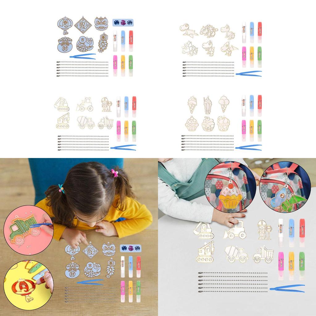 DIY Crystal Paint Arts and Crafts Set Crystal Art Paint Set for Boys Girls