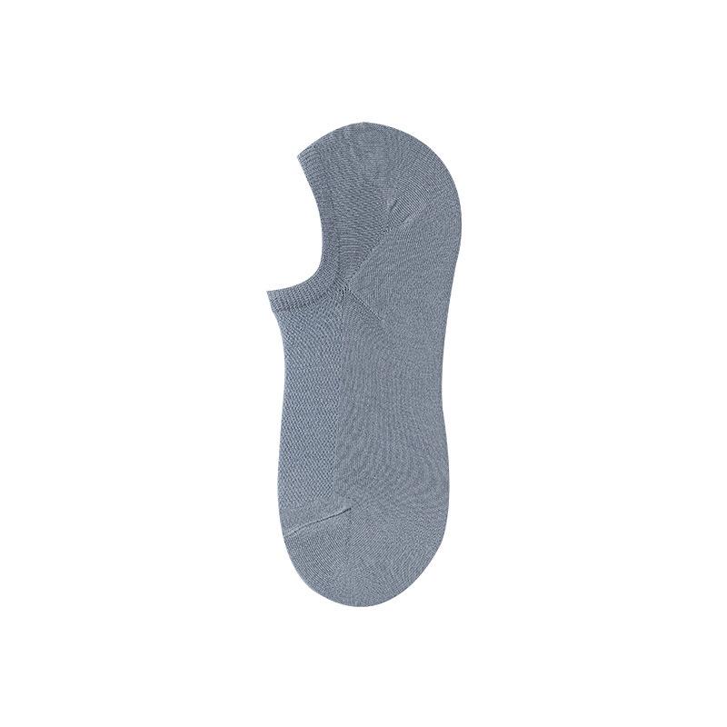 Men's Summer Thin Cotton Mesh 10a Anti Slip Non Drop Heel Shallow Mouth Invisible Socks