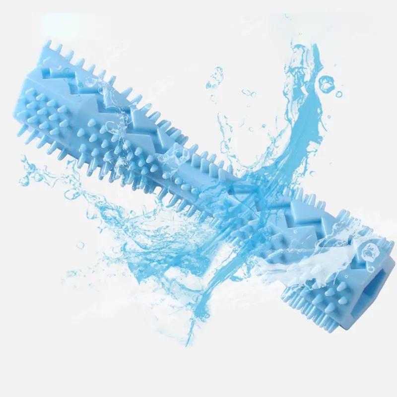 1PC Pet Supplies Dog Chew Toy Pet Chew Leaky Toy TPR Material Dog Toothbrush Grinding Teeth Cleaning Stick
