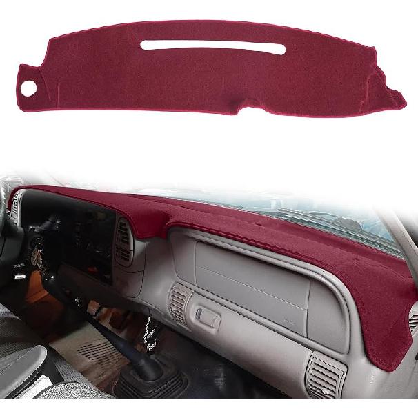 Dashboard Cover Dash Cover Mat Pad Compatible With 1997-2000 Chevy Chevrolet/GMC C1500 C2500 C3500 K1500 K2500 K3500, 1997-1999 GMC Yukon/Chevy