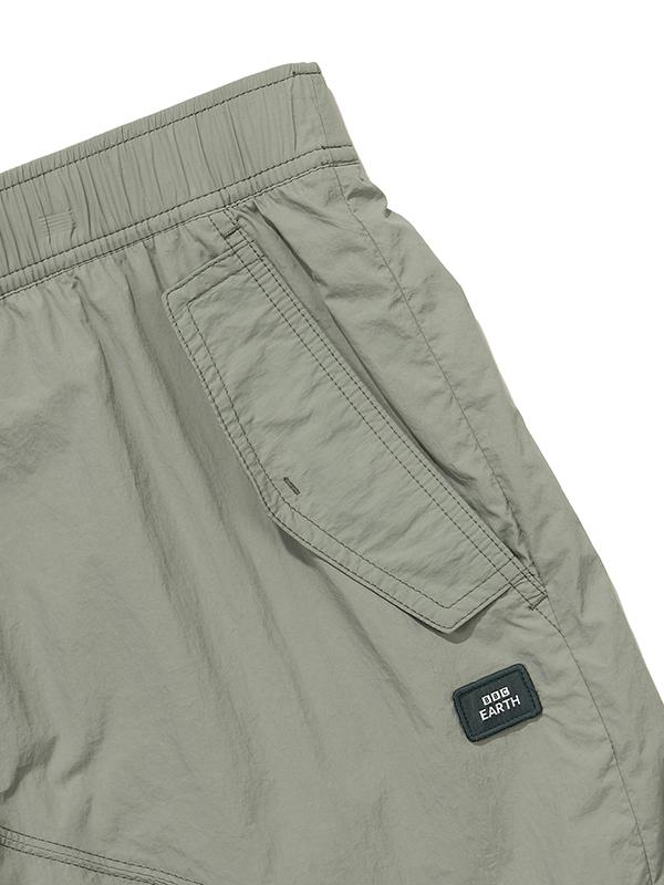 BBC EARTH Earth Stitch Half Pants_Khaki