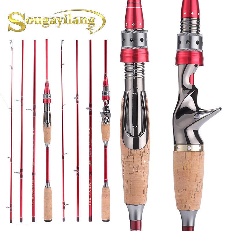 Buy Spinning Casting Fishing Rod 2.1M Carbon Fiber Ultralight Boat Sea