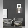 Wall Mounted Phone Organizer Beside Bed Storage Shelf No Drilling Self-Adhesive Mobile Phone Charging Station Remote Control Wall Holders for Living
