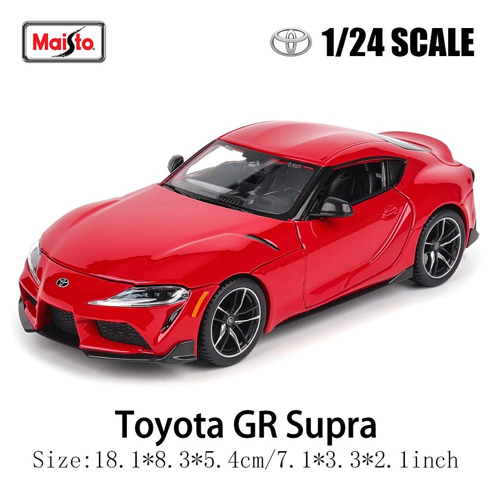 Maisto 1:24 New style 2021 Toyota GR Yaris simulation alloy car model crafts decoration collection toy tools gift