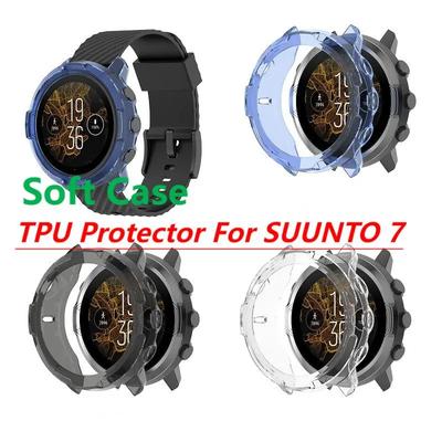 TPU Schutzhülle Abdeckung Für SUUNTO 7 Smart Uhr Band Weiche Silikon Stoßstange Protector Shell Zubehör SUUNTO7