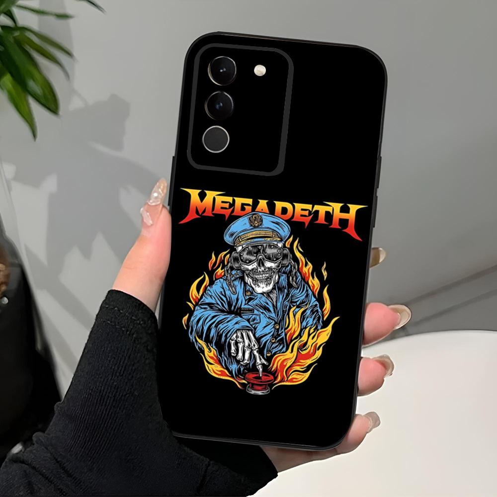 Heavy Metal Rock Band M-Megade-th Phone Case Black Soft For Samsung S25 S24 Ultra 23 Fe 22 Plus Galaxy A54 A55 A16 A13 A24 A15