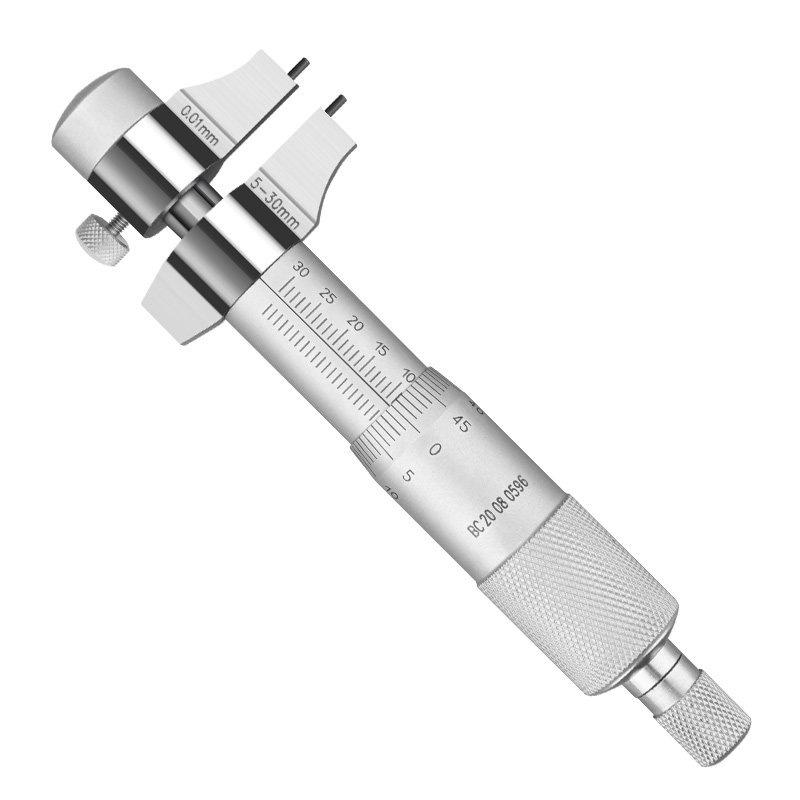 High-Precision Inner Diameter Micrometer 5-50MM Screw Gauge 0.01