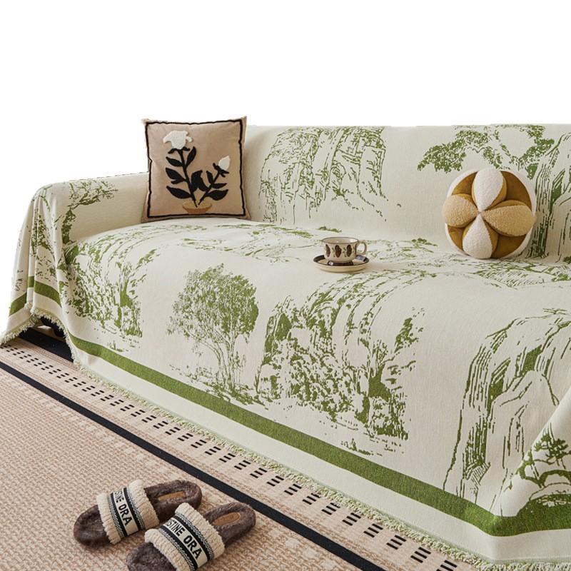 2025 new sofa towel light luxury high-end chenille four-season universal sofa blanket a whole cover cloth
