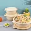 Biodegradable Corn Starch Disposable Round Lunch Box