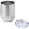 Glass "Corzo" 350 ml RCS-certified recycled stainless steel copper-insulated mug Silver
