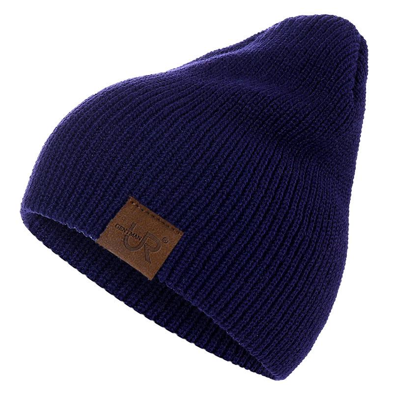 Hat Pu 1 Letter Pcs Casual Beanies Warm Winter Beanie Hats For Men Women Outdoor Stylish Solid Color Knitted Hat