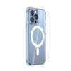 Wireless Transparent Magnetic Case for iPhone 13, 12 Pro, Huawei SAN Star with MagSafe Compatibility