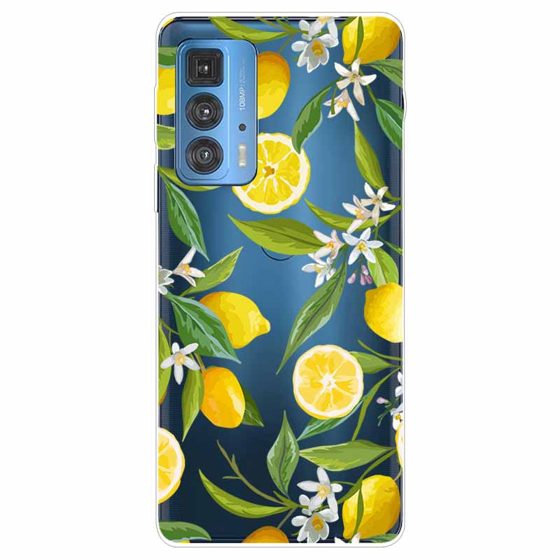 Für Motorola Moto Edge 20 Pro Lite 5G Hülle Silikon Weich Transparent Hülle für Moto Edge20 Fusion Pro Handyhülle Transparent TPU Hülle
