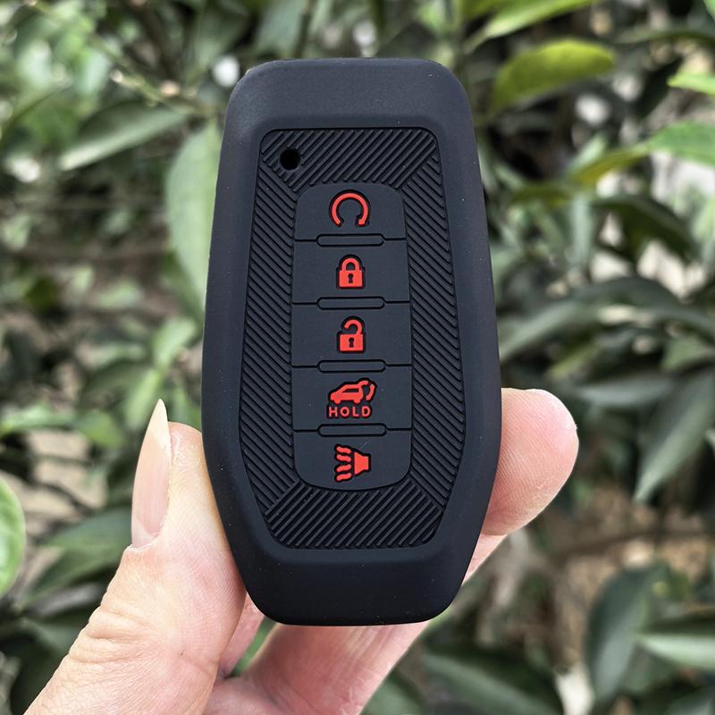 

For Infiniti Silicone Replacement Remote Key Fob Case Cover Keychain Holder Shell Protector Key Lock Box Accessories