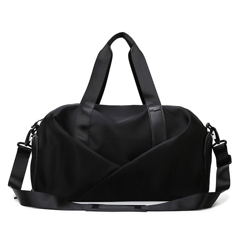 Large Capacity Wet/Dry Separation Crossbody Fitness Bag - Unisex Yoga, Gym, and Travel Tote
