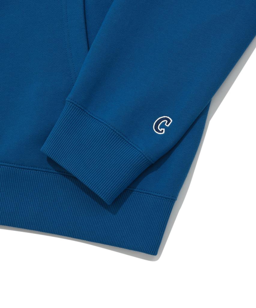 C Logo Hoodie Blue