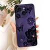 Daisy Bow Pattern Butterfly Flower Cherry Back Cover For iPhone 14 Pro Max Phone Case Soft Silicone Casing On iPhone14 14Plus